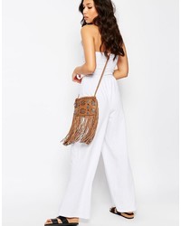 weißer Jumpsuit von Asos