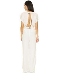 weißer Jumpsuit von C/Meo