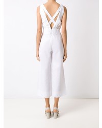 weißer Jumpsuit von Tufi Duek