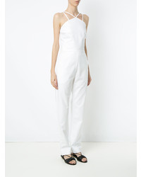 weißer Jumpsuit von Andrea Marques