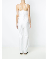 weißer Jumpsuit von Andrea Marques