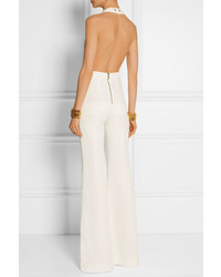 weißer Jumpsuit von Balmain