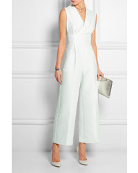 weißer Jumpsuit von Emilia Wickstead