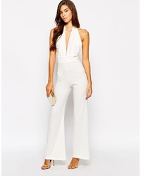 weißer Jumpsuit von John Zack