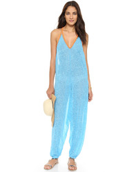 weißer Jumpsuit