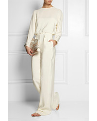 weißer Jumpsuit von Valentino