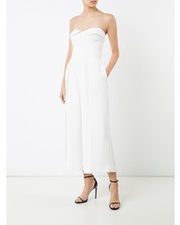 weißer Jumpsuit von Brandon Maxwell