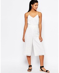 weißer Jumpsuit von Moon River