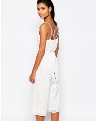 weißer Jumpsuit von Moon River