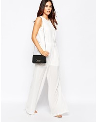 weißer Jumpsuit