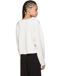 weißer Kaschmirpullover von Chloé