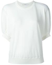 weißer Kurzarmpullover von Givenchy