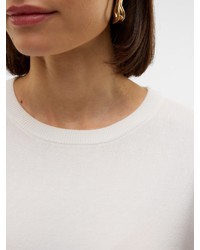weißer Kurzarmpullover von Vero Moda