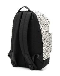 weißer Leder Rucksack von Bao Bao Issey Miyake