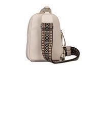 weißer Leder Rucksack von Tom Tailor