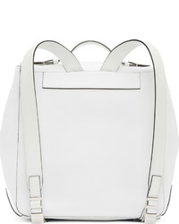 weißer Leder Rucksack von Proenza Schouler