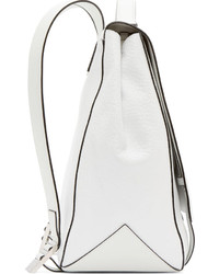 weißer Leder Rucksack von Proenza Schouler