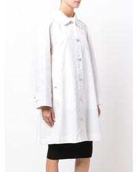 weißer Mantel von Chanel Vintage