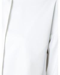 weißer Mantel von Moschino