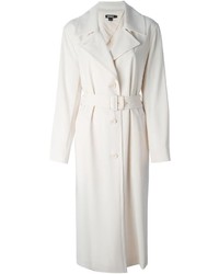 weißer Mantel von DKNY
