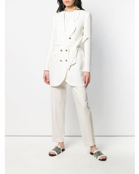 weißer Mantel von Blazé Milano