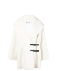 weißer Mantel von Lanvin
