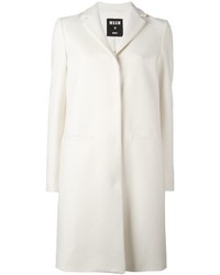 weißer Mantel von MSGM