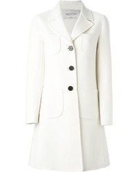 weißer Mantel von Valentino