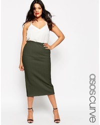 weißer Midirock von Asos