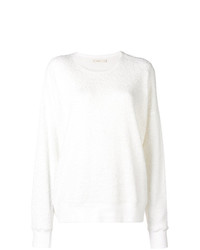 weißer Oversize Pullover von 6397