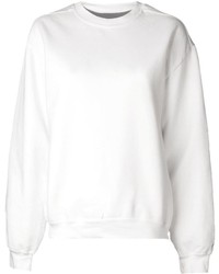 weißer Oversize Pullover von Comme des Garcons