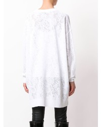 weißer Oversize Pullover von Givenchy