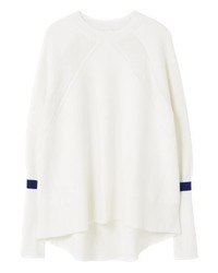 weißer Oversize Pullover von Mango