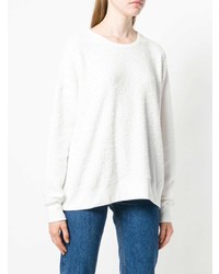 weißer Oversize Pullover von 6397