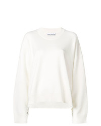 weißer Oversize Pullover von Paco Rabanne