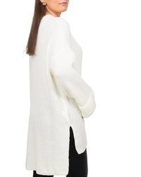 weißer Oversize Pullover von Reichstadt