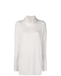 weißer Oversize Pullover von Stefano Mortari