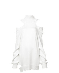 weißer Oversize Pullover von Valery Kovalska