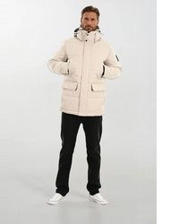 weißer Parka von Alessandro Salvarini