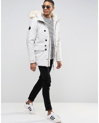 weißer Parka von Bellfield