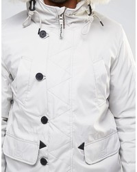 weißer Parka von Bellfield