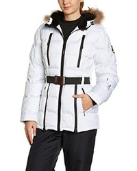 weißer Parka von Geographical Norway