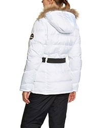 weißer Parka von Geographical Norway