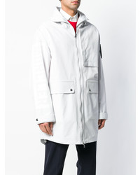 weißer Parka von Moncler