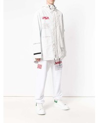 weißer Parka von Heron Preston