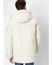 weißer Parka von S4 JACKETS