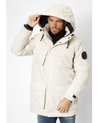 weißer Parka von S4 JACKETS