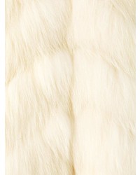 weißer Pelz von Christian Dior Vintage