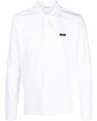 weißer Polo Pullover von Calvin Klein