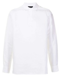weißer Polo Pullover von Emporio Armani